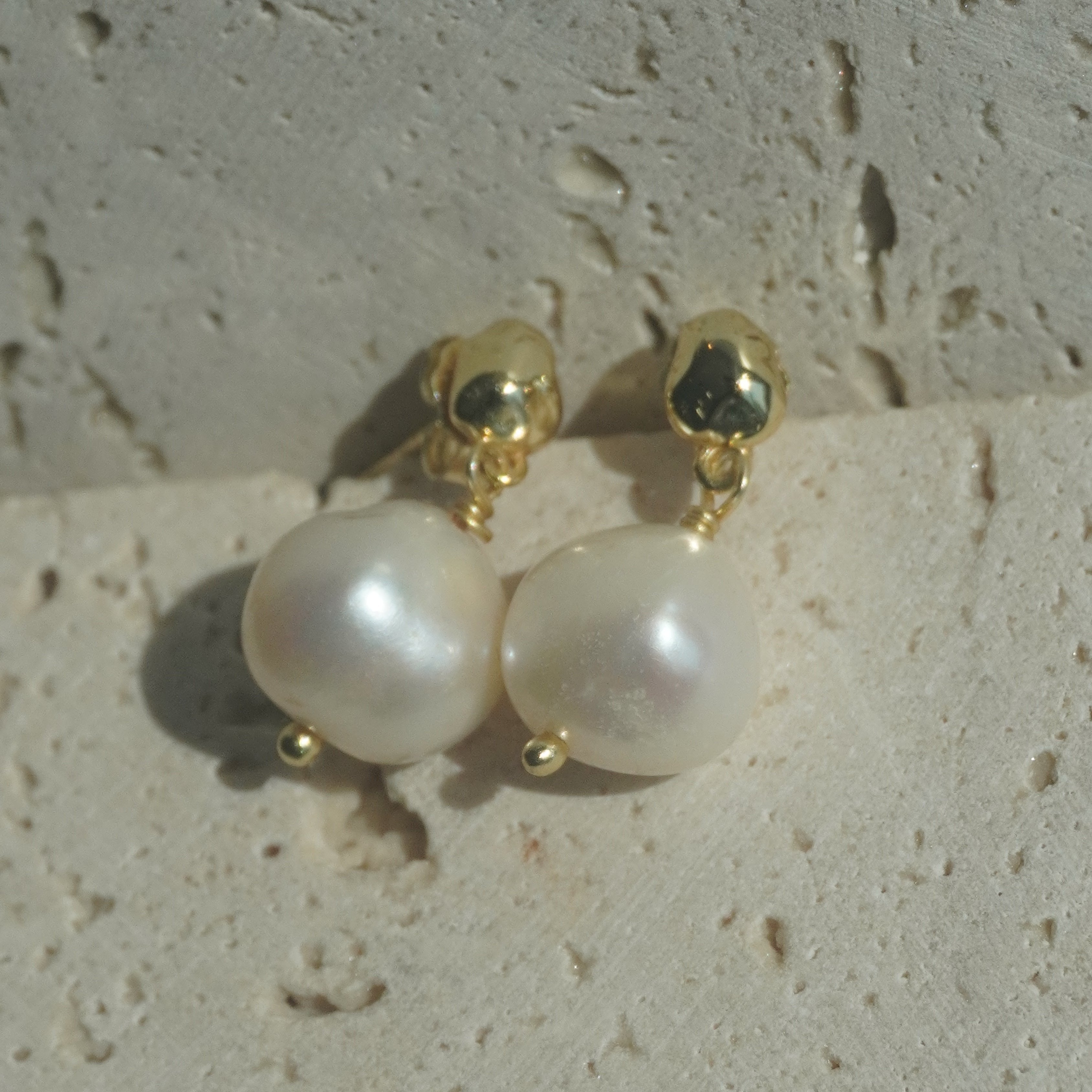 Boucles d'oreilles baroques